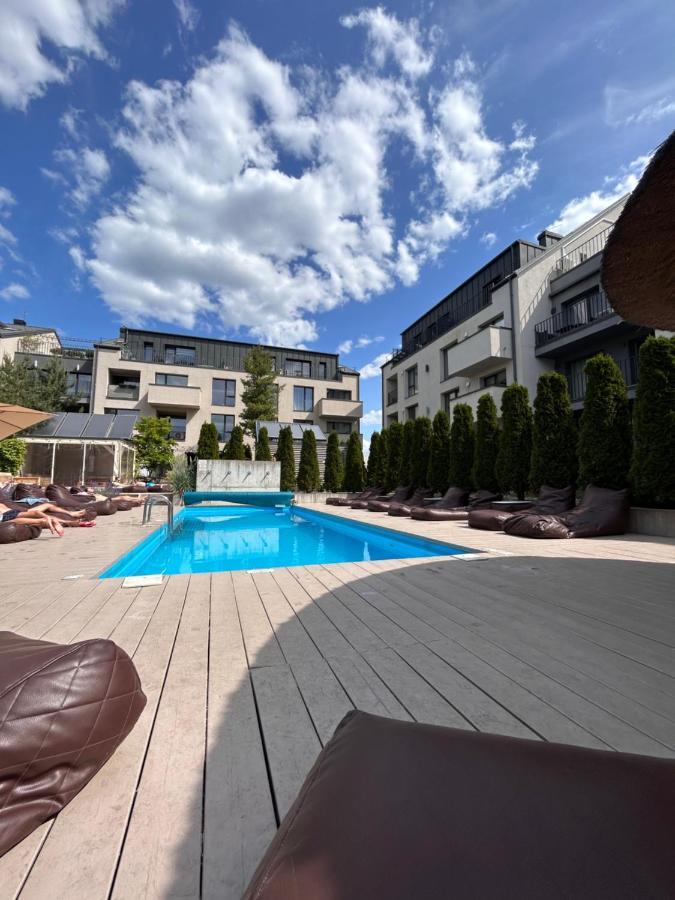Super Mini Loft With Outdoor Pool. Daire Palanga Dış mekan fotoğraf