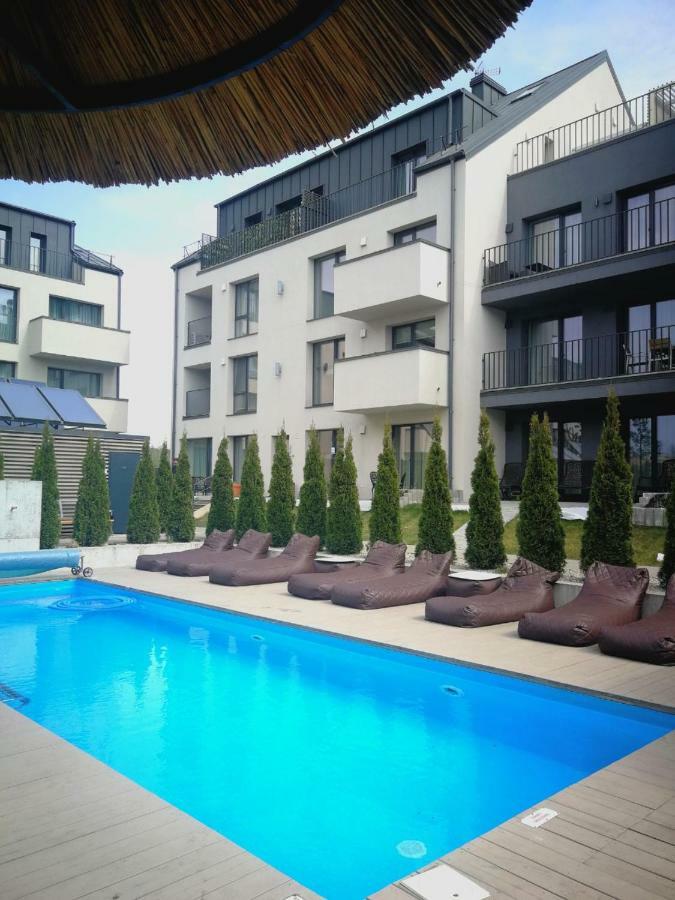 Super Mini Loft With Outdoor Pool. Daire Palanga Dış mekan fotoğraf